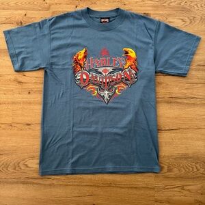 Vintage Harley Davidson Berlin Germany Tee